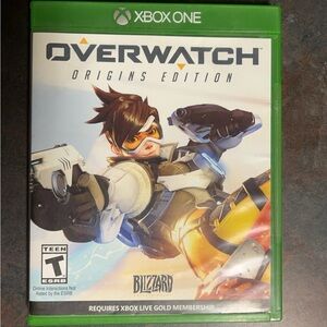 Overwatch Origins Edition Microsoft Xbox One Video Game with Manual Like New